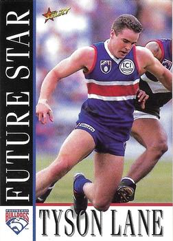 1996 Select AFL #206 Tyson Lane Front